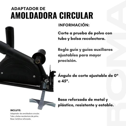 ADAPTADOR DE AMOLDADORA CIRCULAR