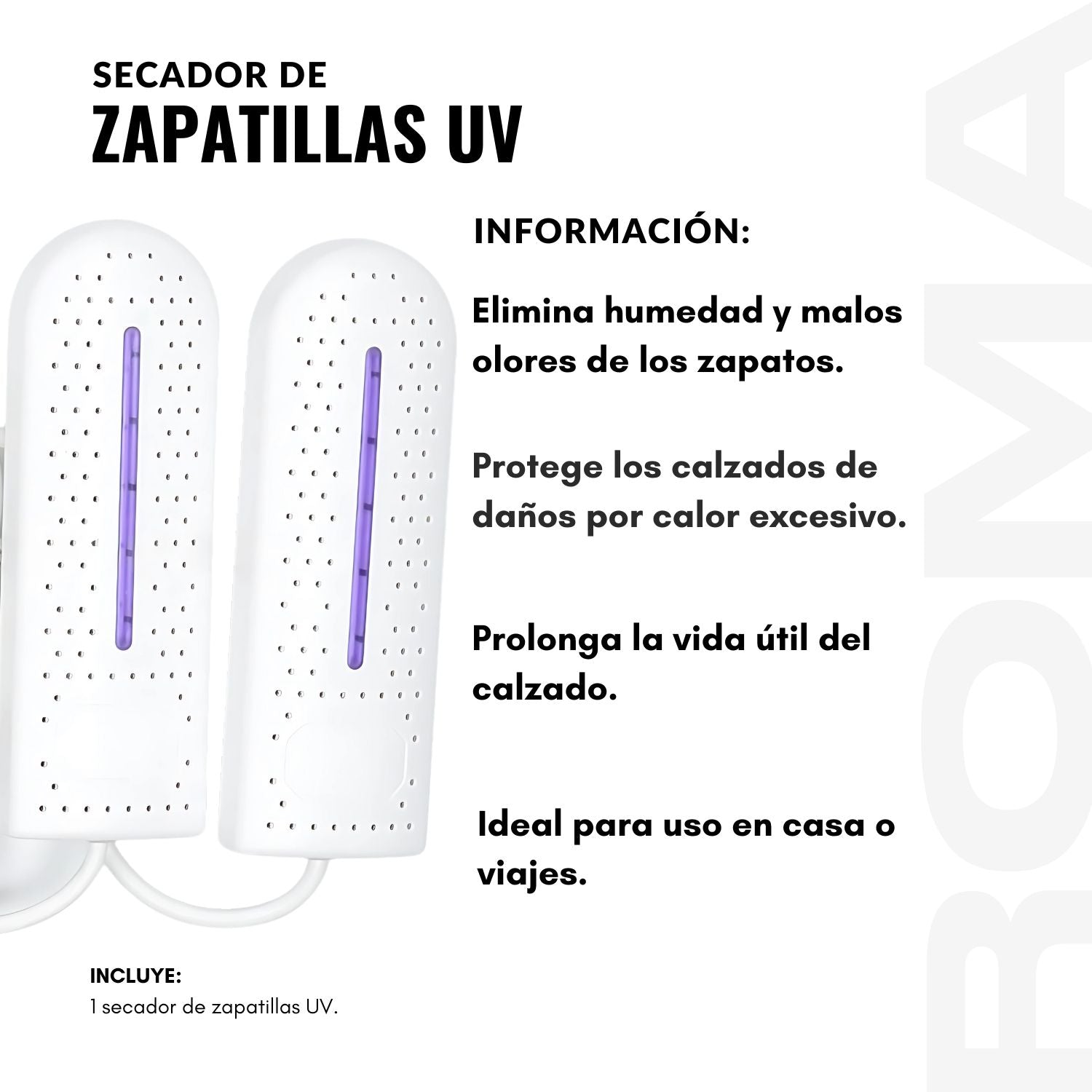 SECADOR DE ZAPATILLAS UV