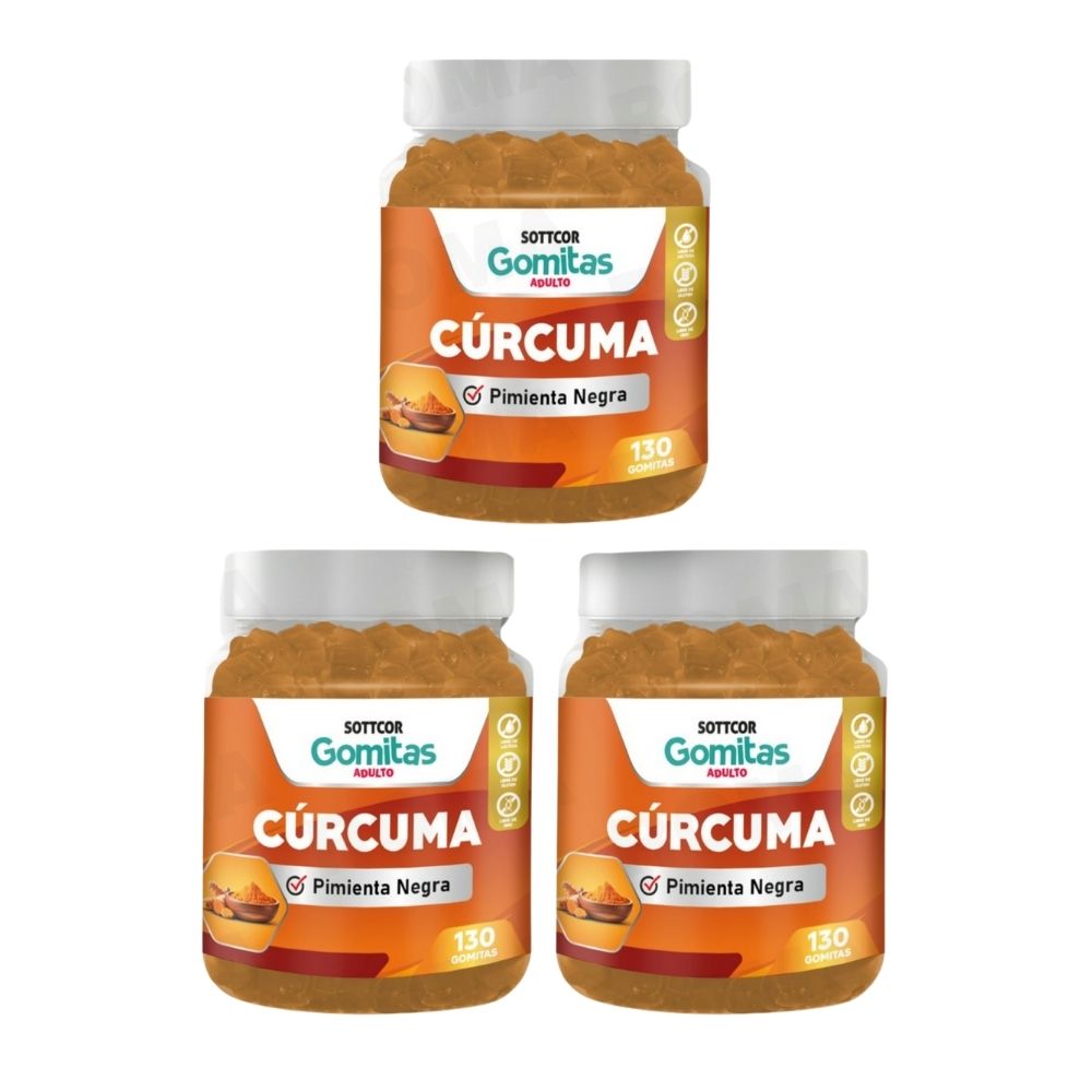 GOMITAS CÚRCUMA 130UND