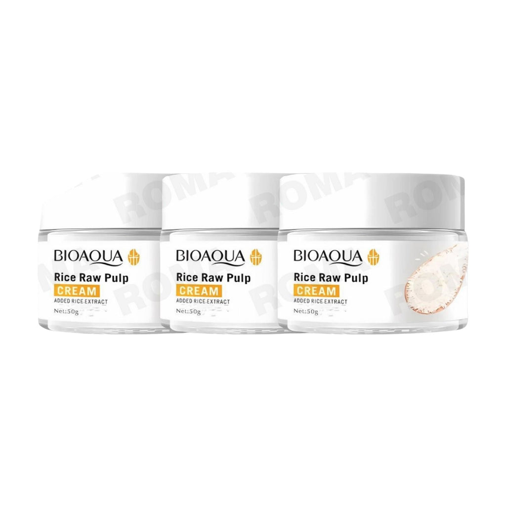 CREMA ACLARANTE DE ARROZ BIOAQUA 50G