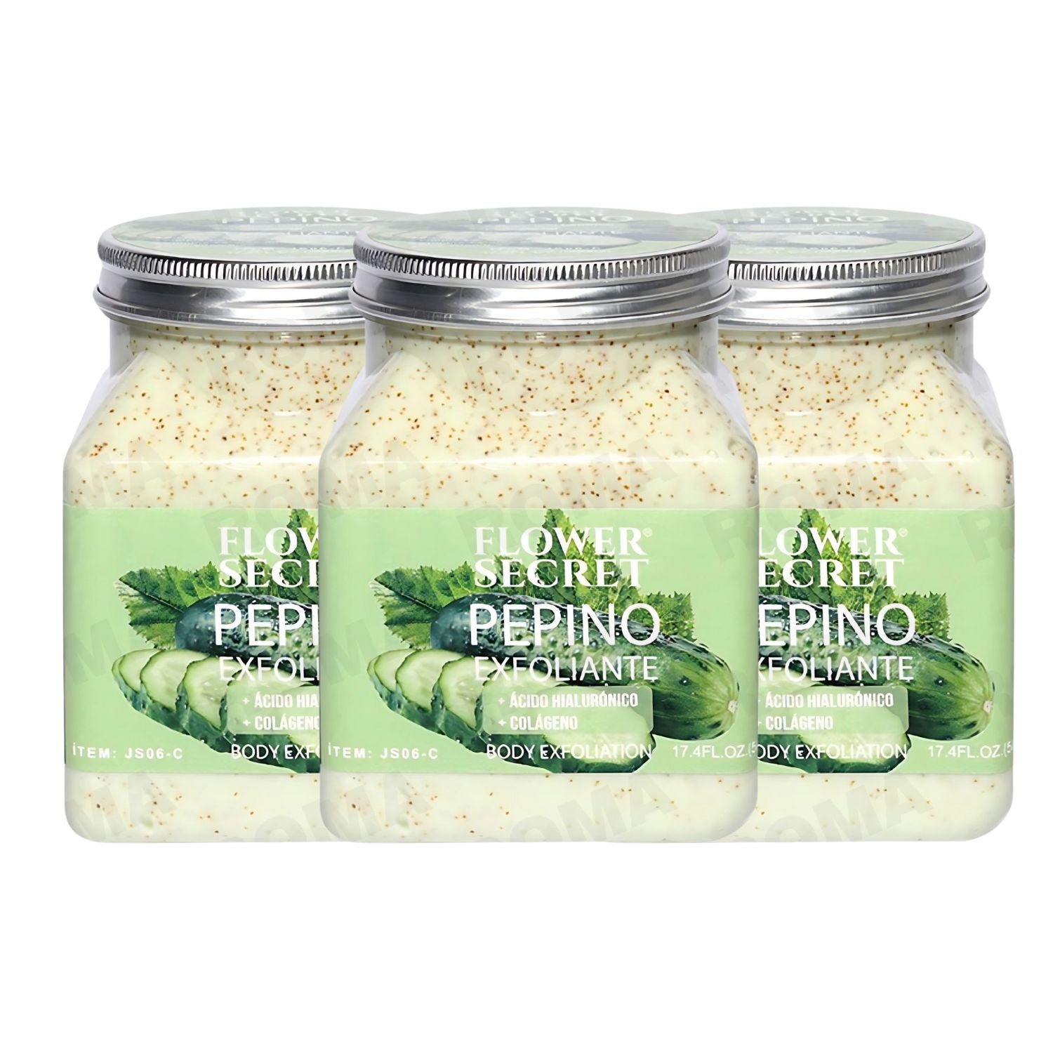 CREMA EXFOLIANTE PEPINO FLOWER SECRET 500ML
