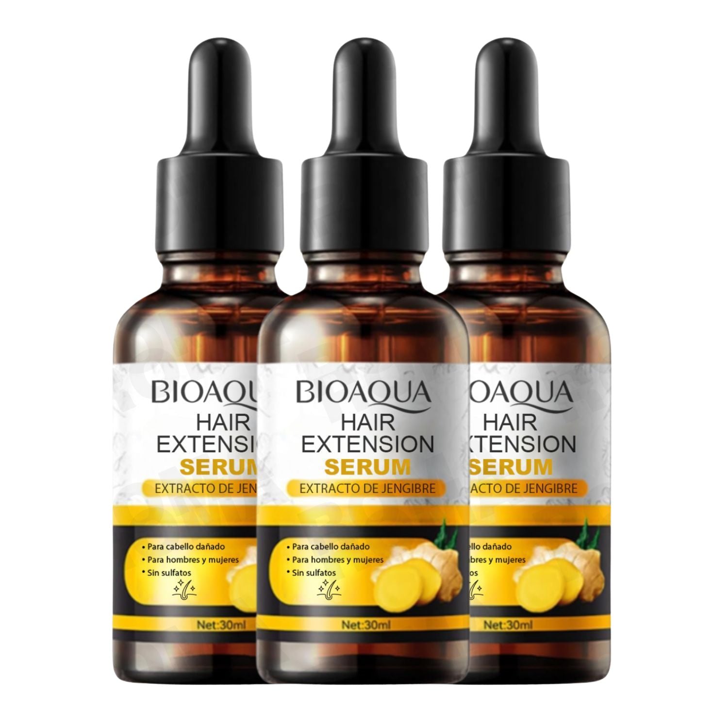 SERUM CON EXTRACTO DE JENGIBRE BIOAQUA 100ML