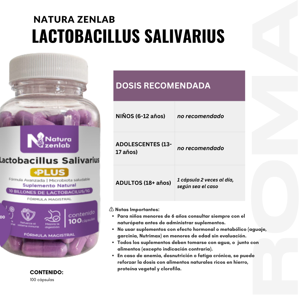 LACTOBACILLUS SALIVAIUS PLUS+
