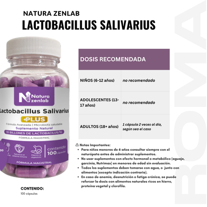 LACTOBACILLUS SALIVAIUS PLUS+