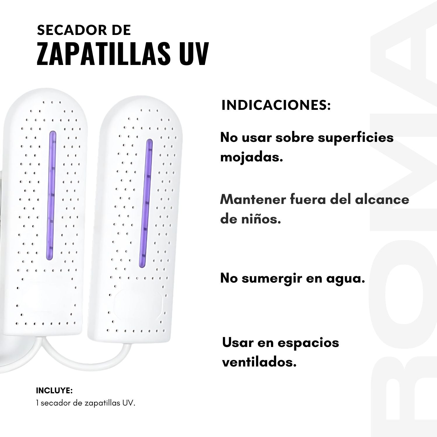 SECADOR DE ZAPATILLAS UV