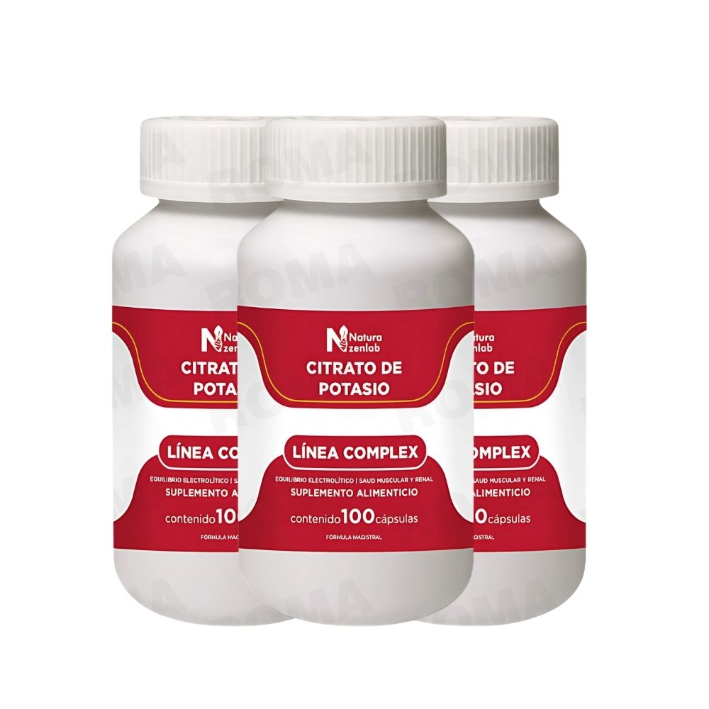 CITRATO DE POTASIO COMPLEX 500MG