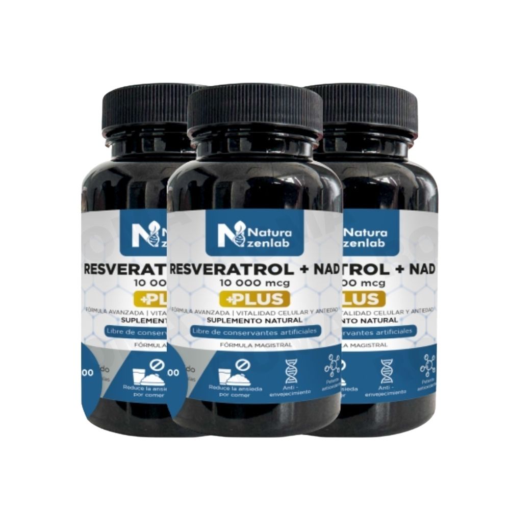 RESVERATROL + NAD PLUS+