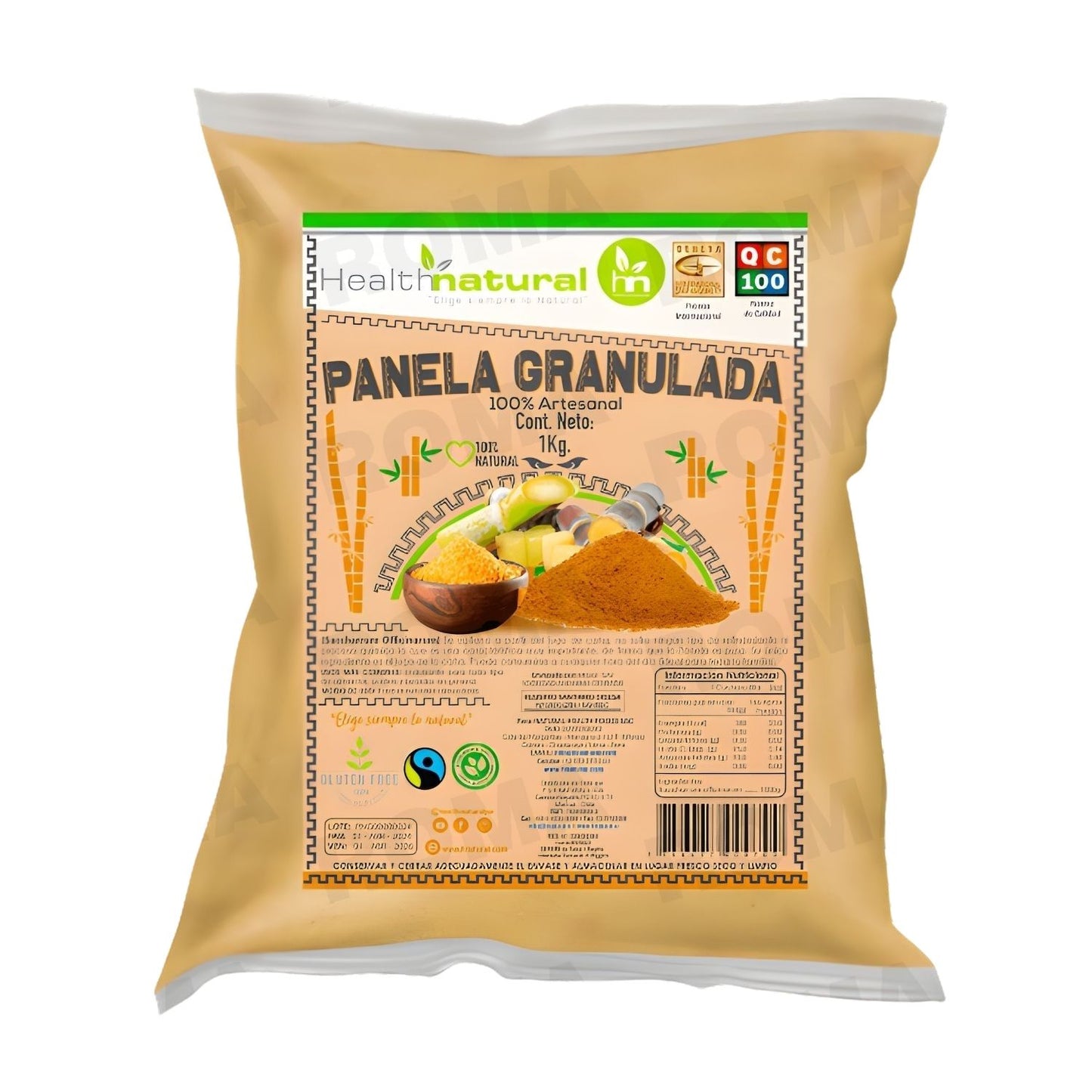 PANELA GRANULADA 1KG HEALTHNATURAL