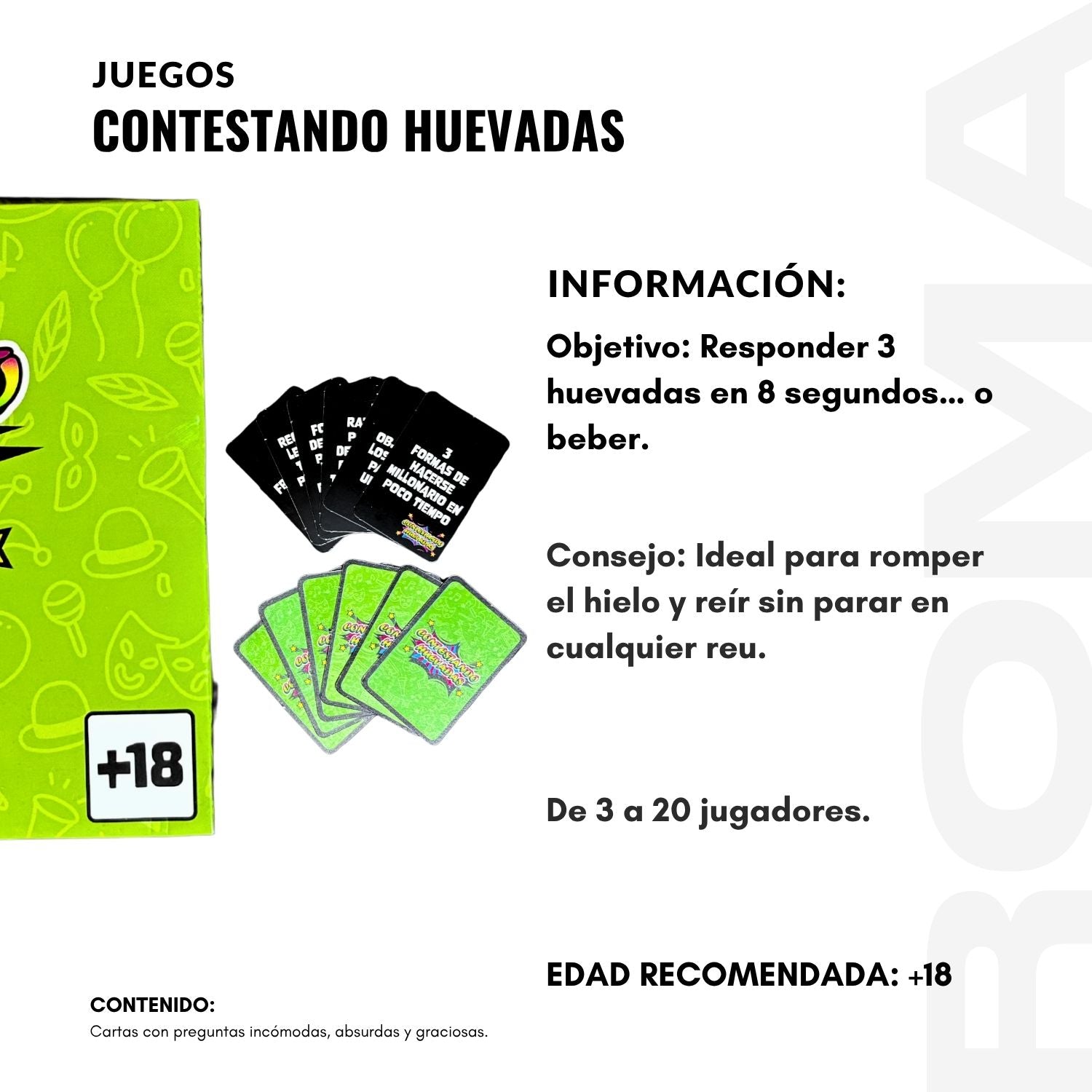 CONTESTANDO HUEVADAS