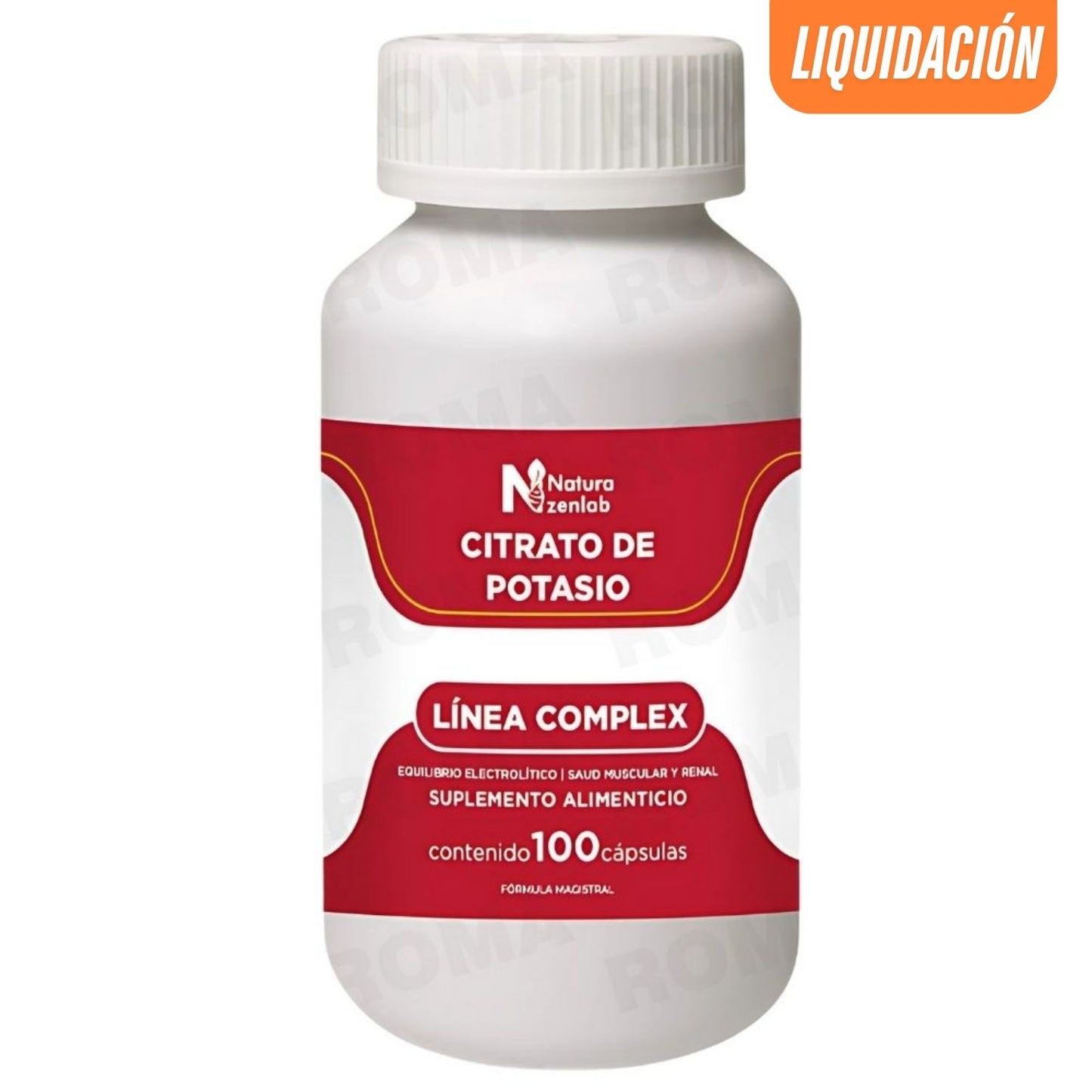 CITRATO DE POTASIO COMPLEX 500MG