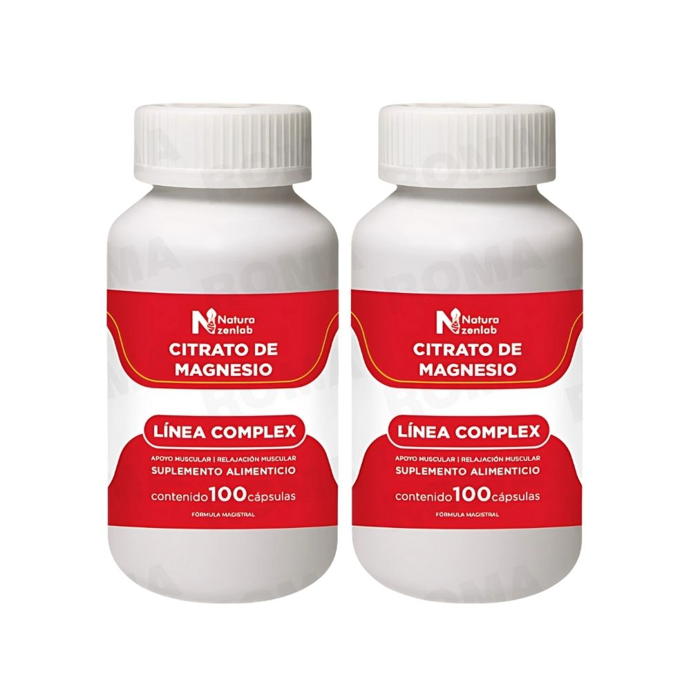 CITRATO DE MAGENSIO COMPLEX 400MG