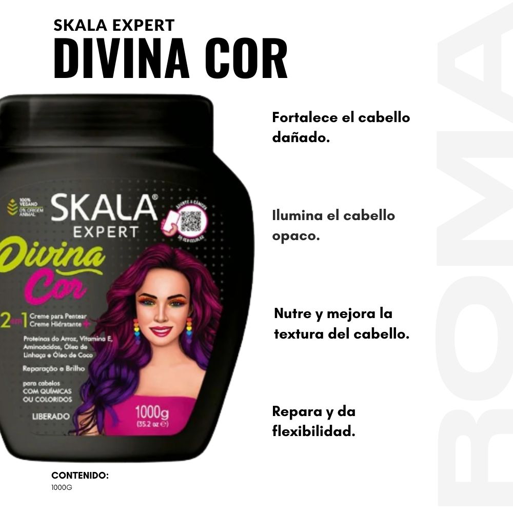 CREMA TRATAMIENTO CAPILAR SKALA DIVINA COR
