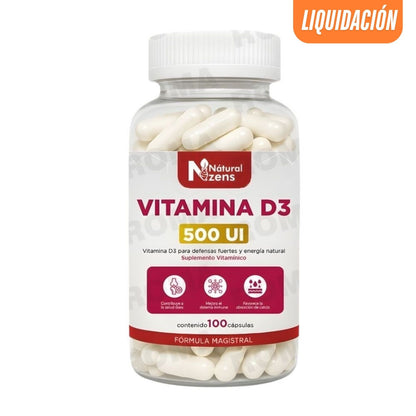 VITAMINA D3 500UI PLUS+