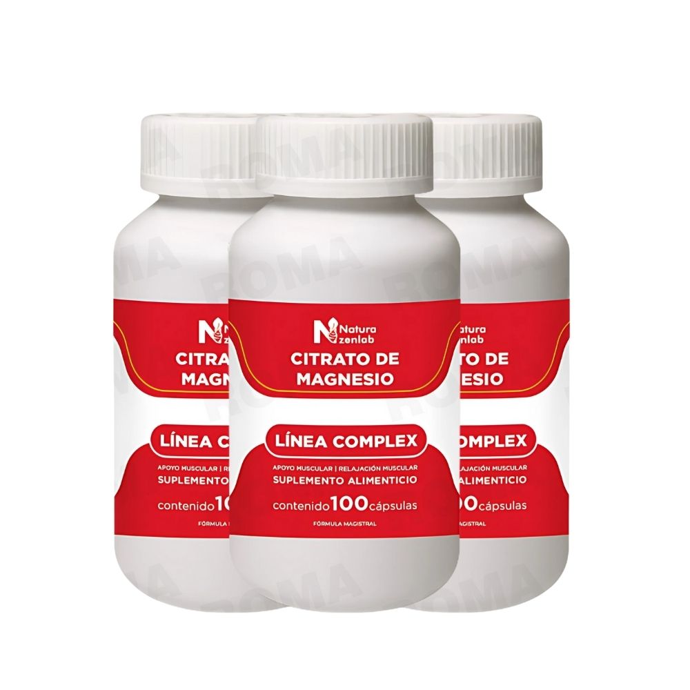 CITRATO DE MAGENSIO COMPLEX 400MG