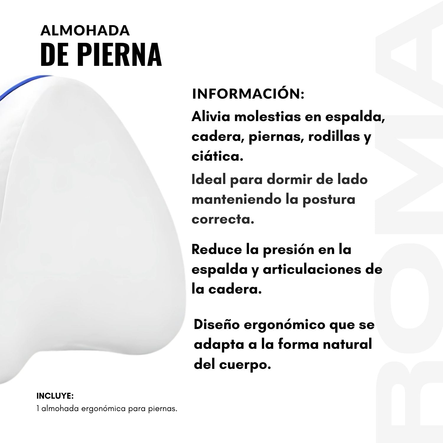 ALMOHADA DE PIERNA
