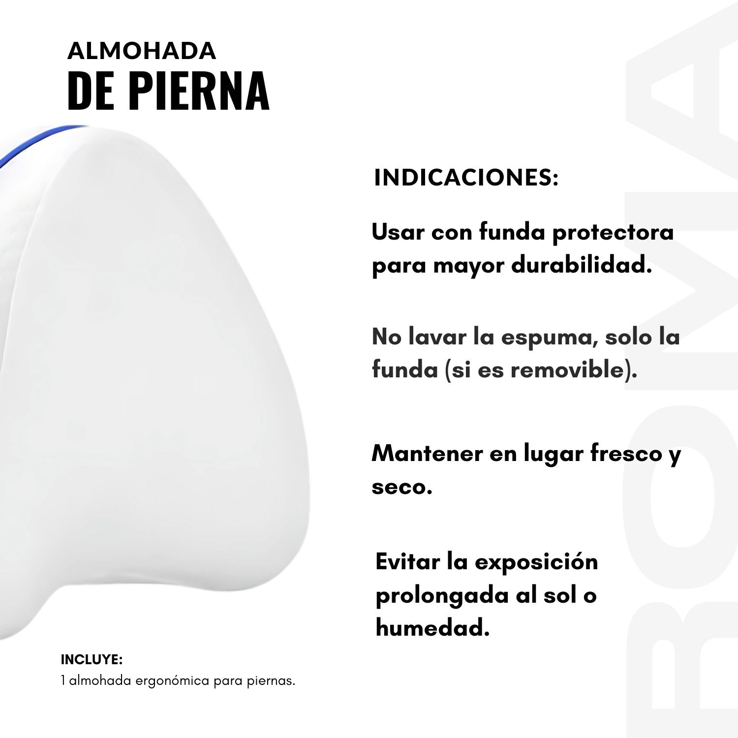 ALMOHADA DE PIERNA