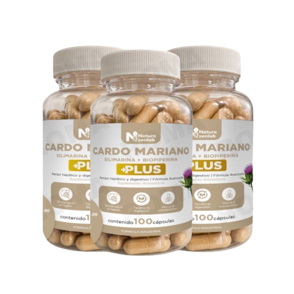 CARDO MARIANO SILIMARINA + BIOPIPERINA