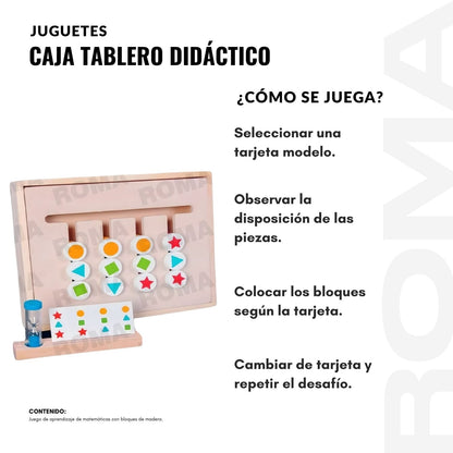 CAJA TABLERO DIDÁCTICO