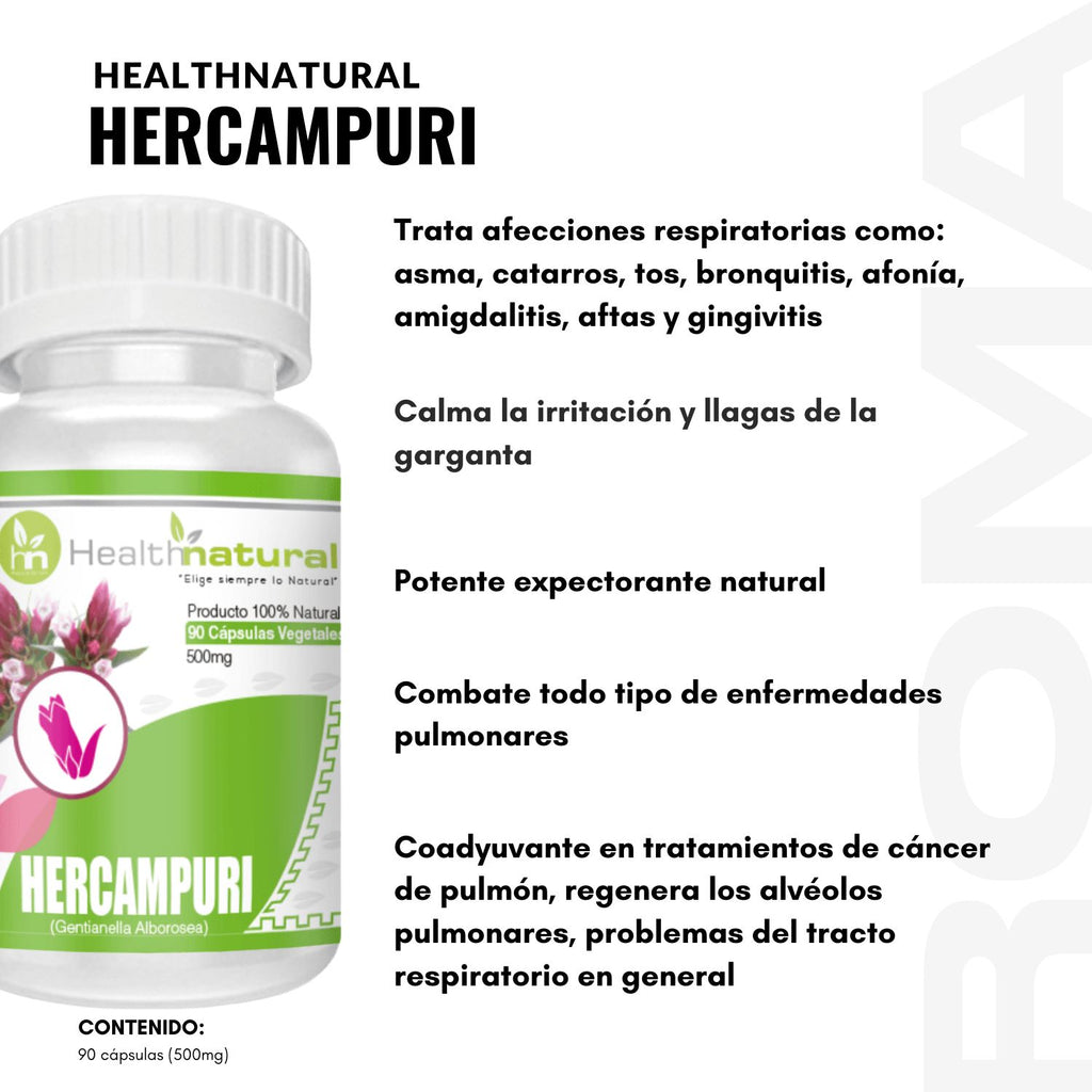 HERCAMPURI HEALTHNATURAL 500MG