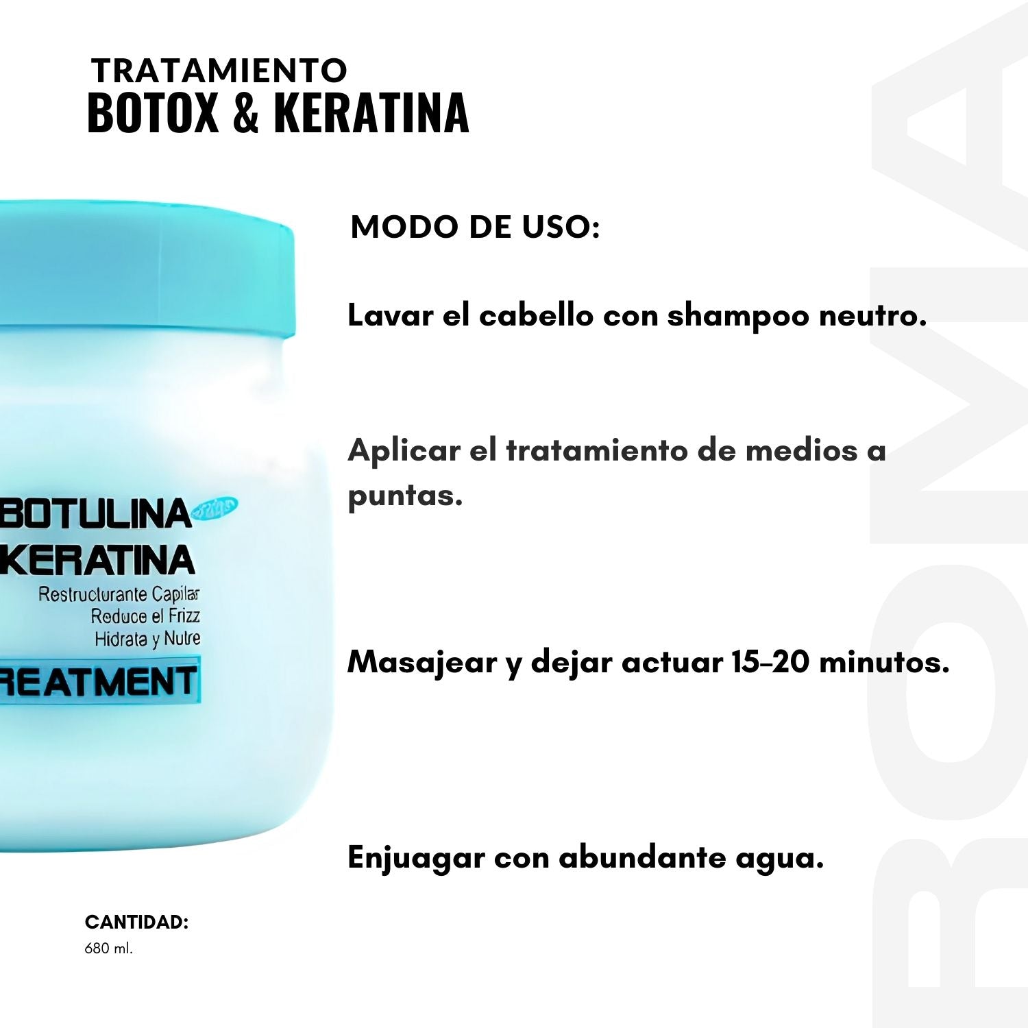 TRATAMIENTO BOTOX & KERATINA 680ML