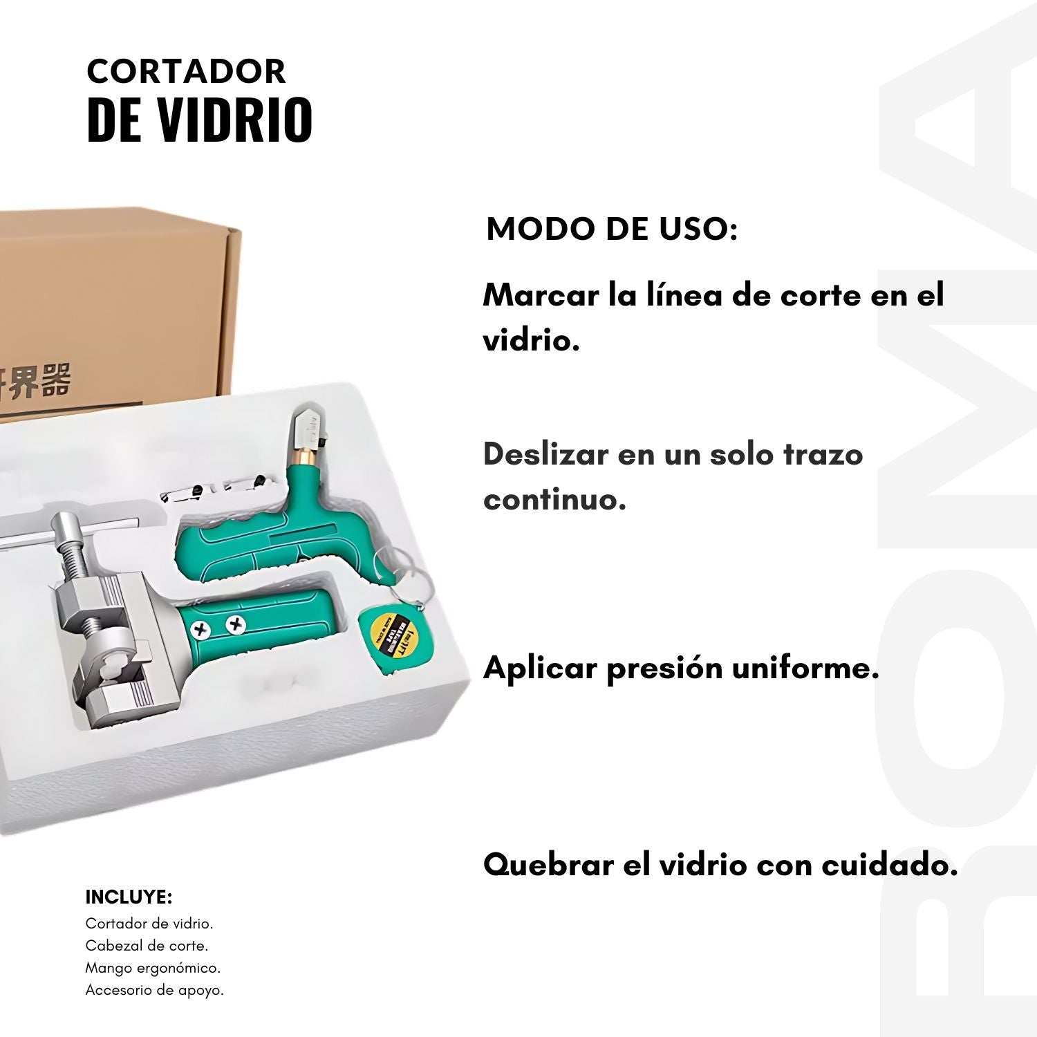 CORTADOR DE VIDRIO