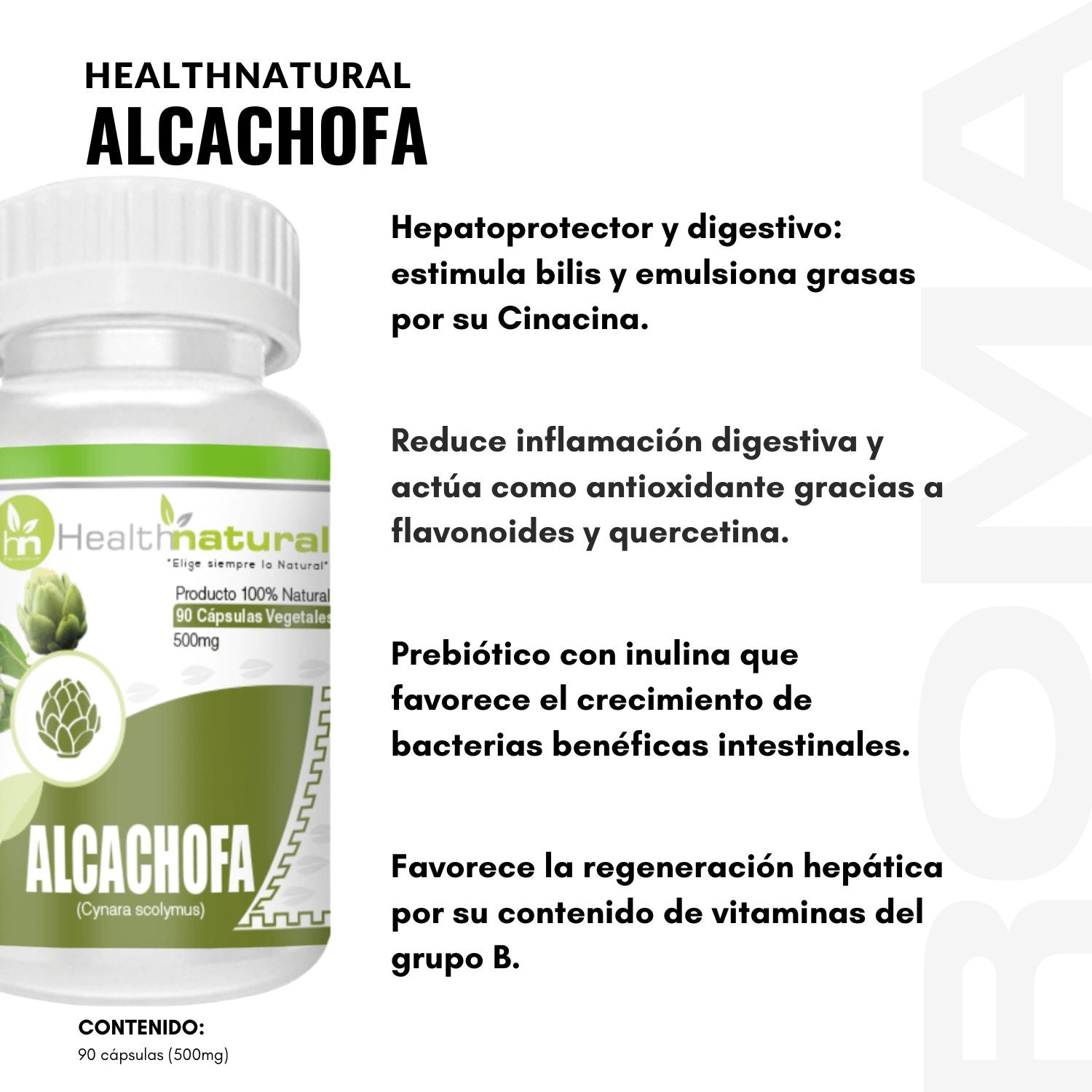 ALCACHOFA HEALTHNATURAL 500MG