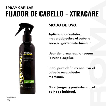 SPRAY CAPILAR – FIJADOR DE CABELLO - XTRACARE