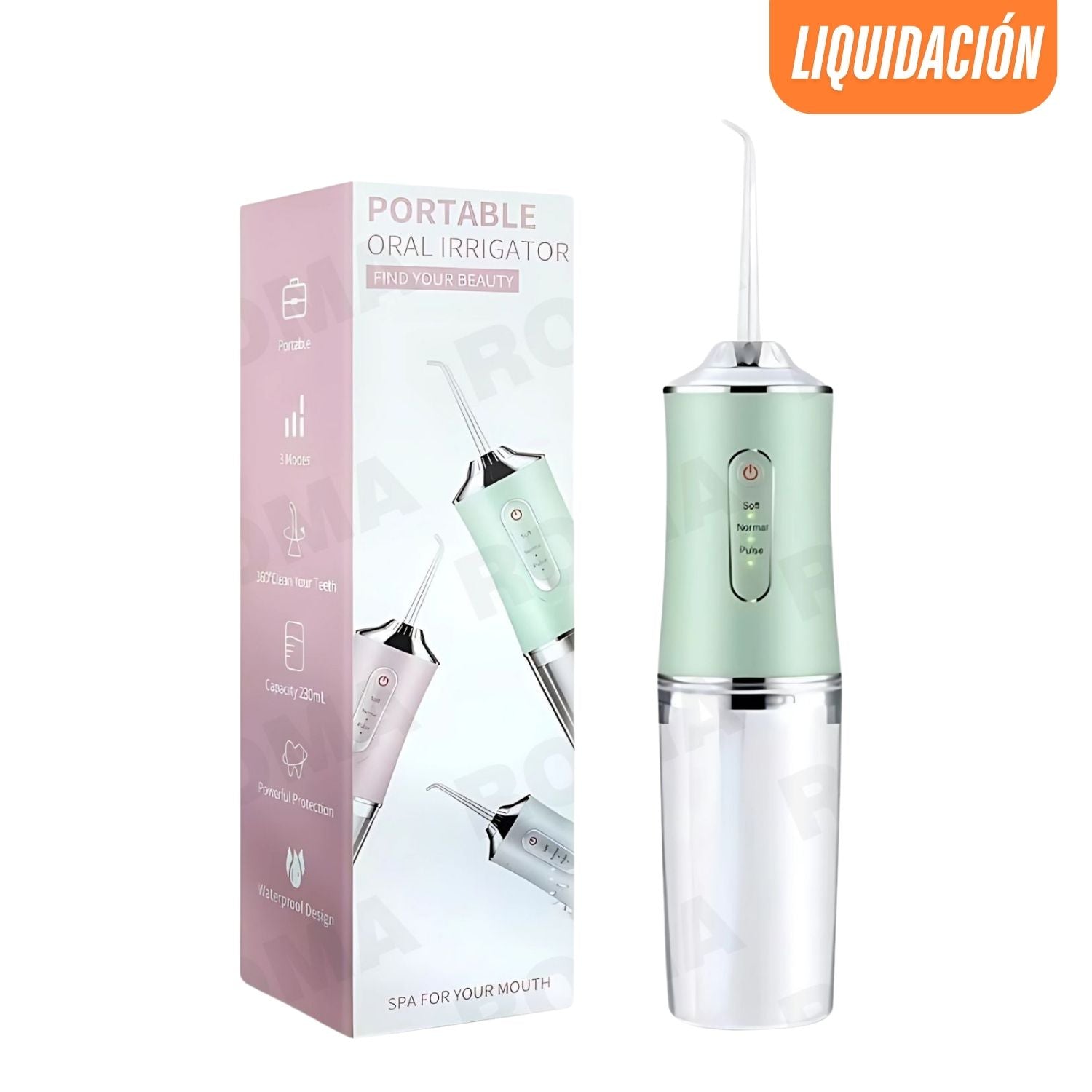 IRRIGADOR BUCAL RECARGABLE