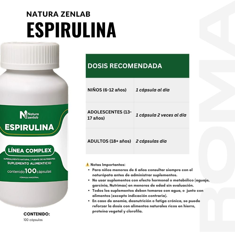 ESPIRULINA COMPLEX 400MG