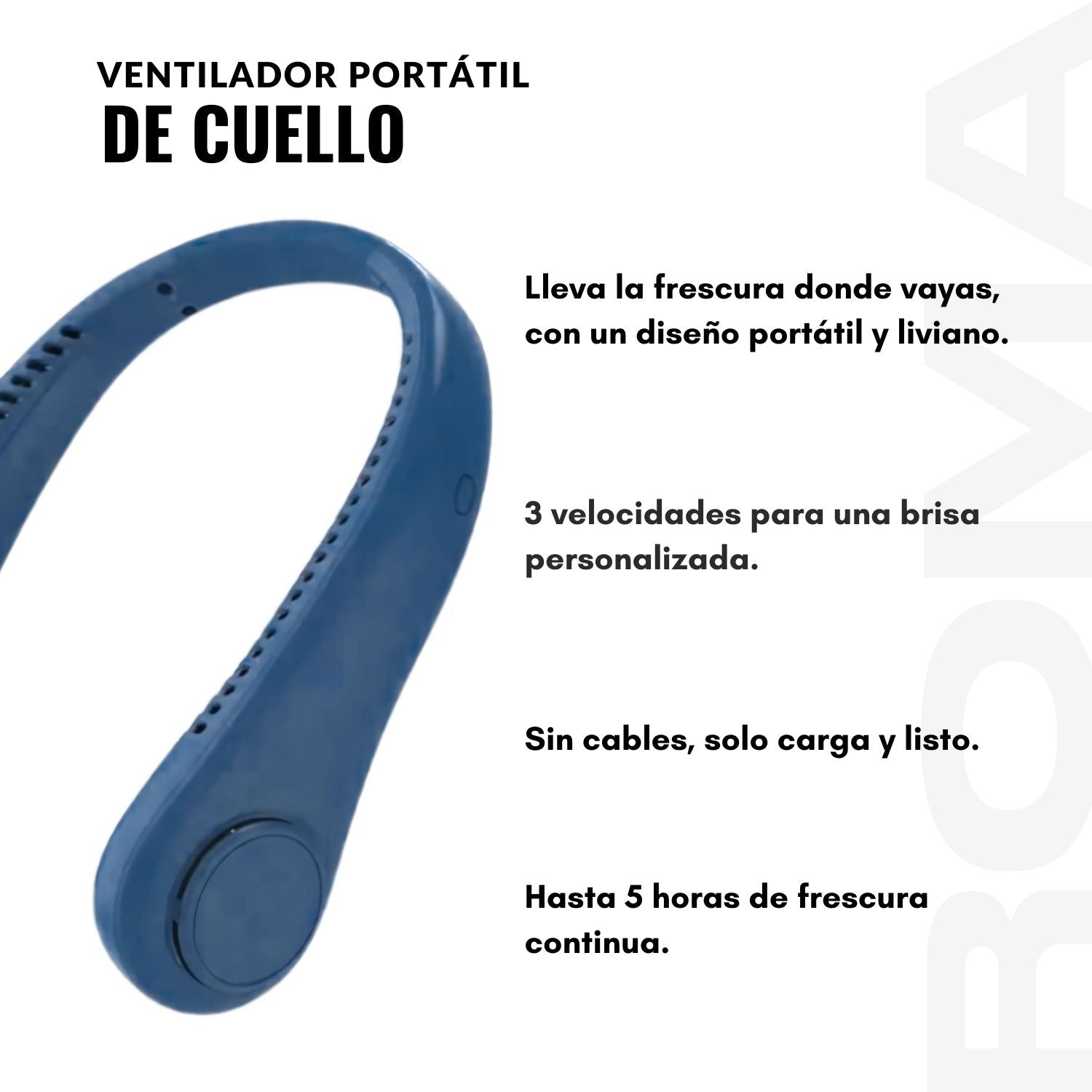 VENTILADOR PORTÁTIL DE CUELLO