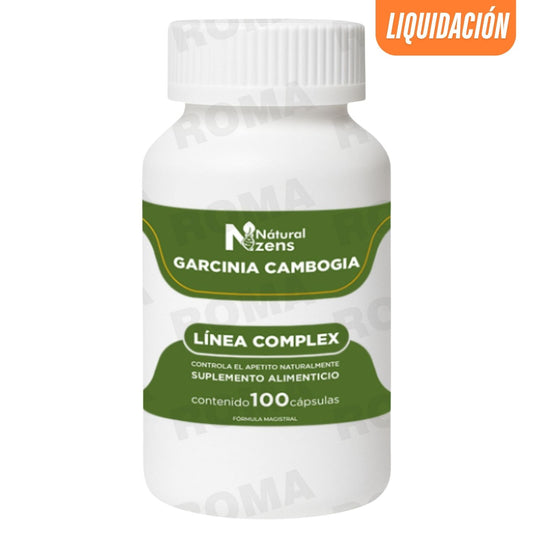 GARCINIA CAMBOGIA 100 CÁPSULAS NATURA ZENS