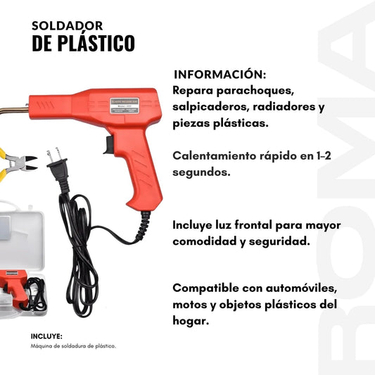 SOLDADOR DE PLÁSTICO