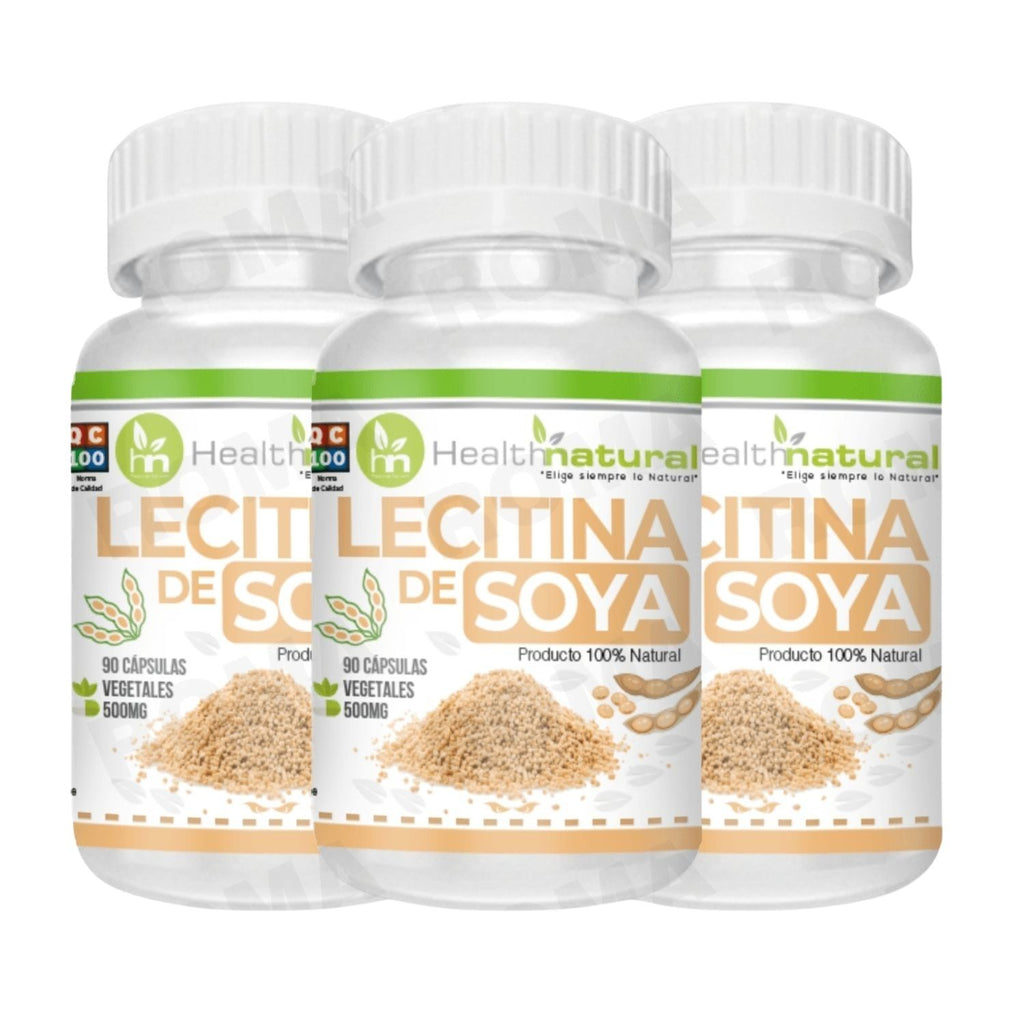 LECITINA DE SOYA HEALTHNATURAL 500MG