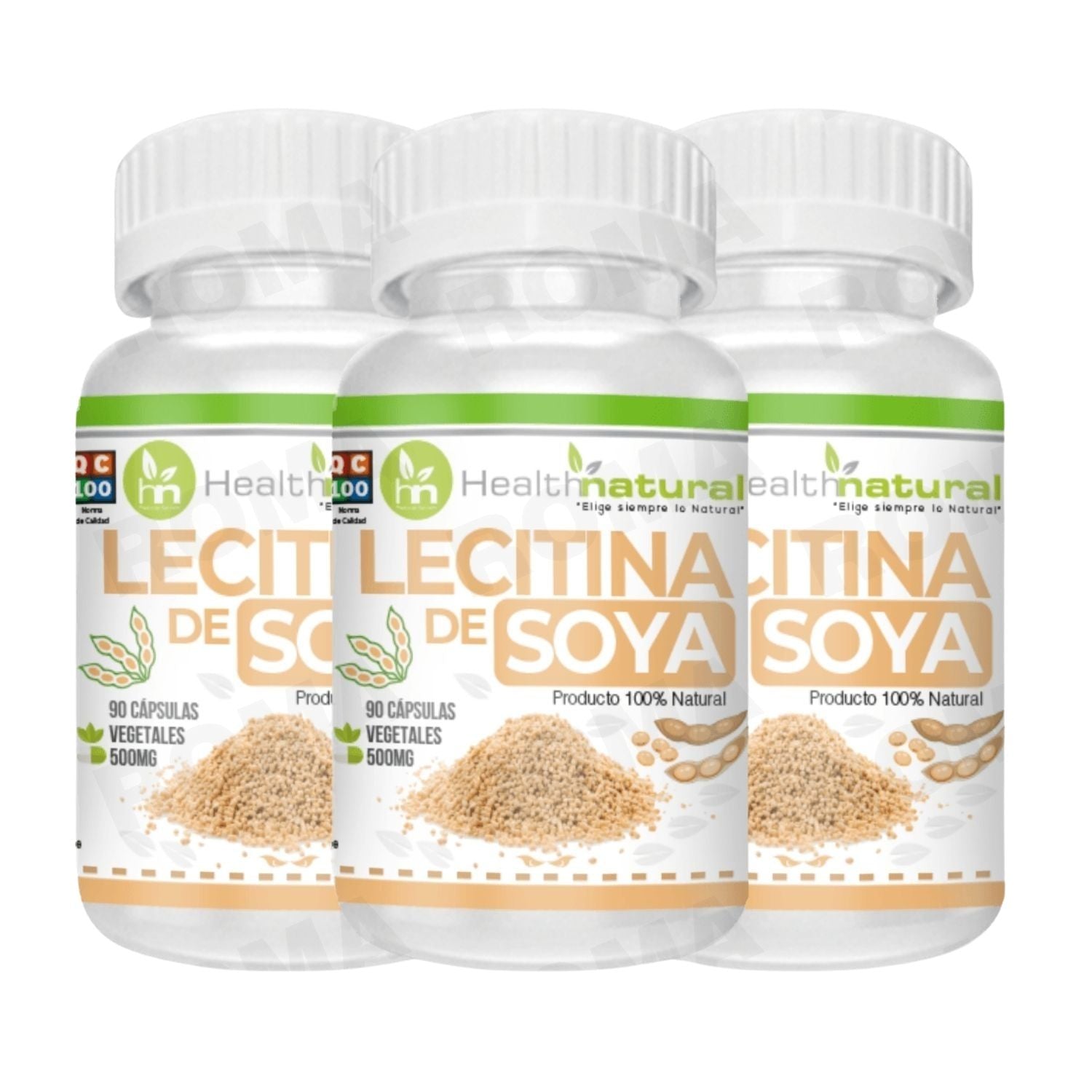 LECITINA DE SOYA HEALTHNATURAL 500MG