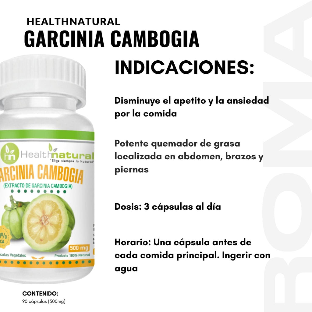 GARCINIA CAMBOGIA HEALTHNATURAL 500MG
