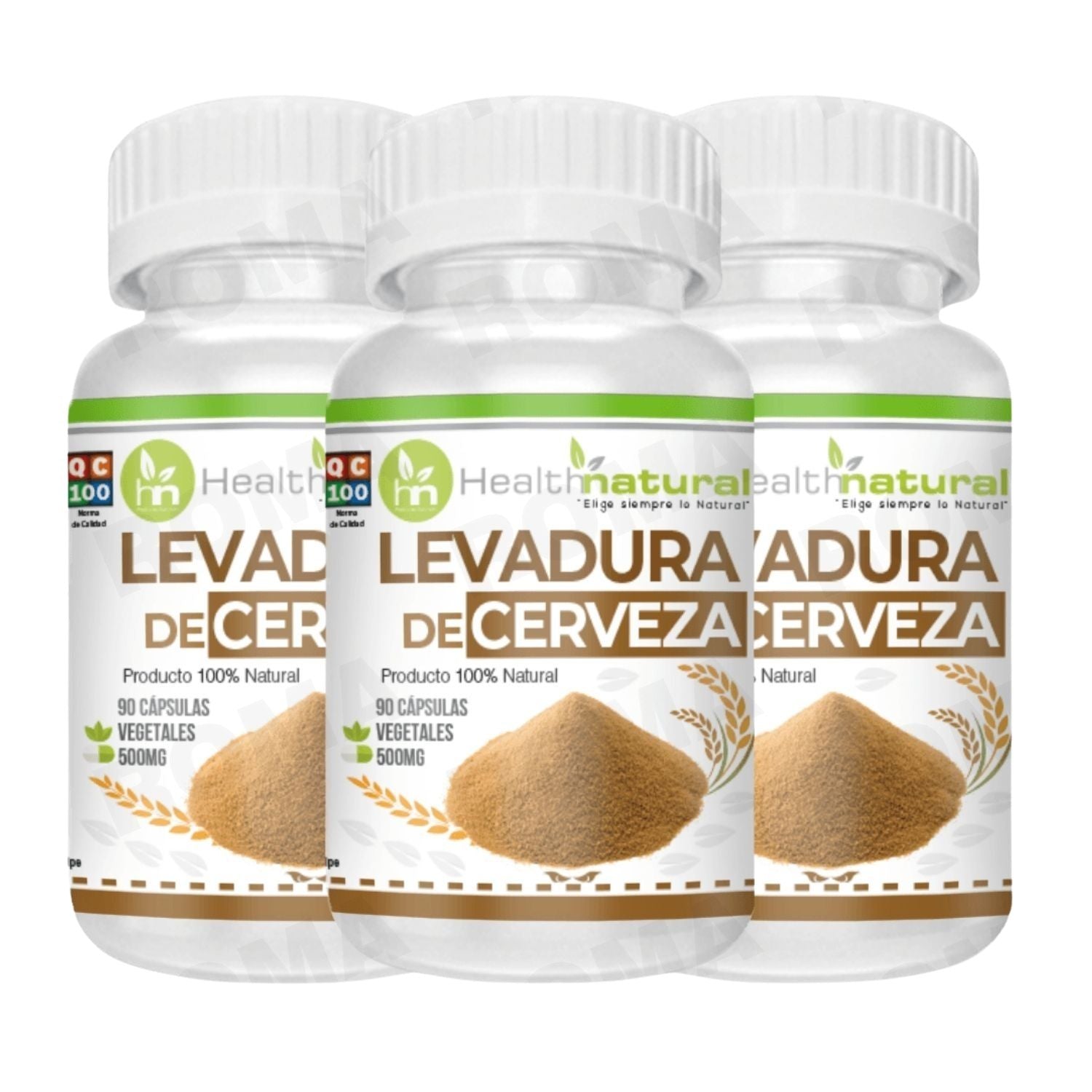 LEVADURA DE CERVEZA HEALTHNATURAL 500MG