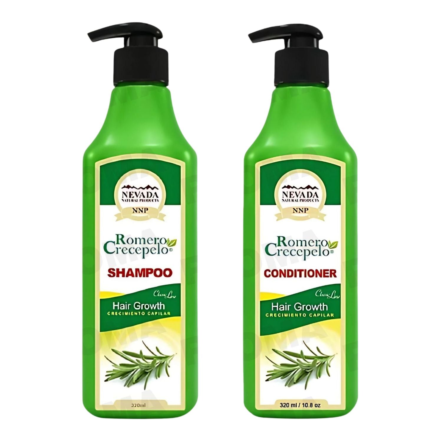 PACK SHAMPOO + ACONDICIONADOR ROMERO CRECEPELO 320ML