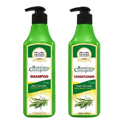 PACK SHAMPOO + ACONDICIONADOR ROMERO CRECEPELO 320ML
