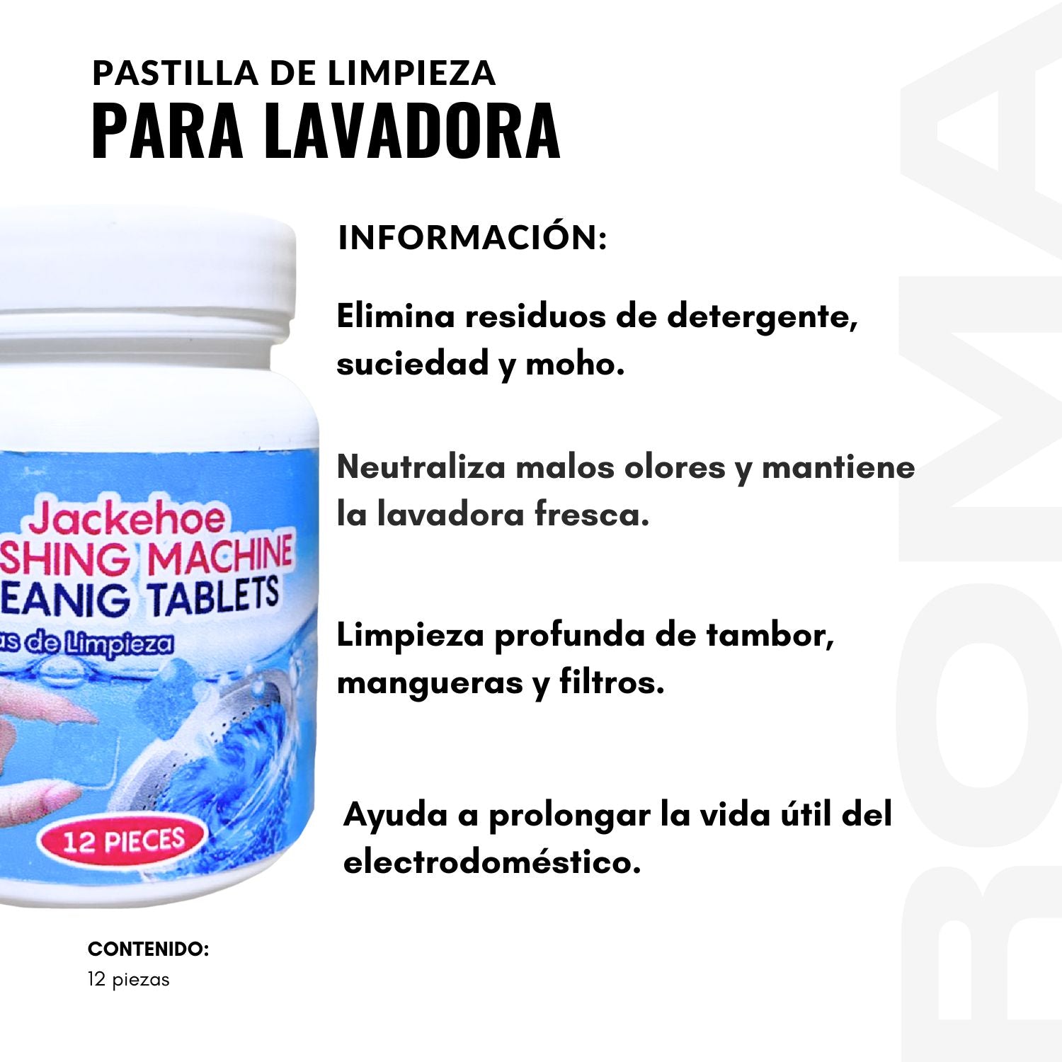PASTILLA PARA LAVADORA