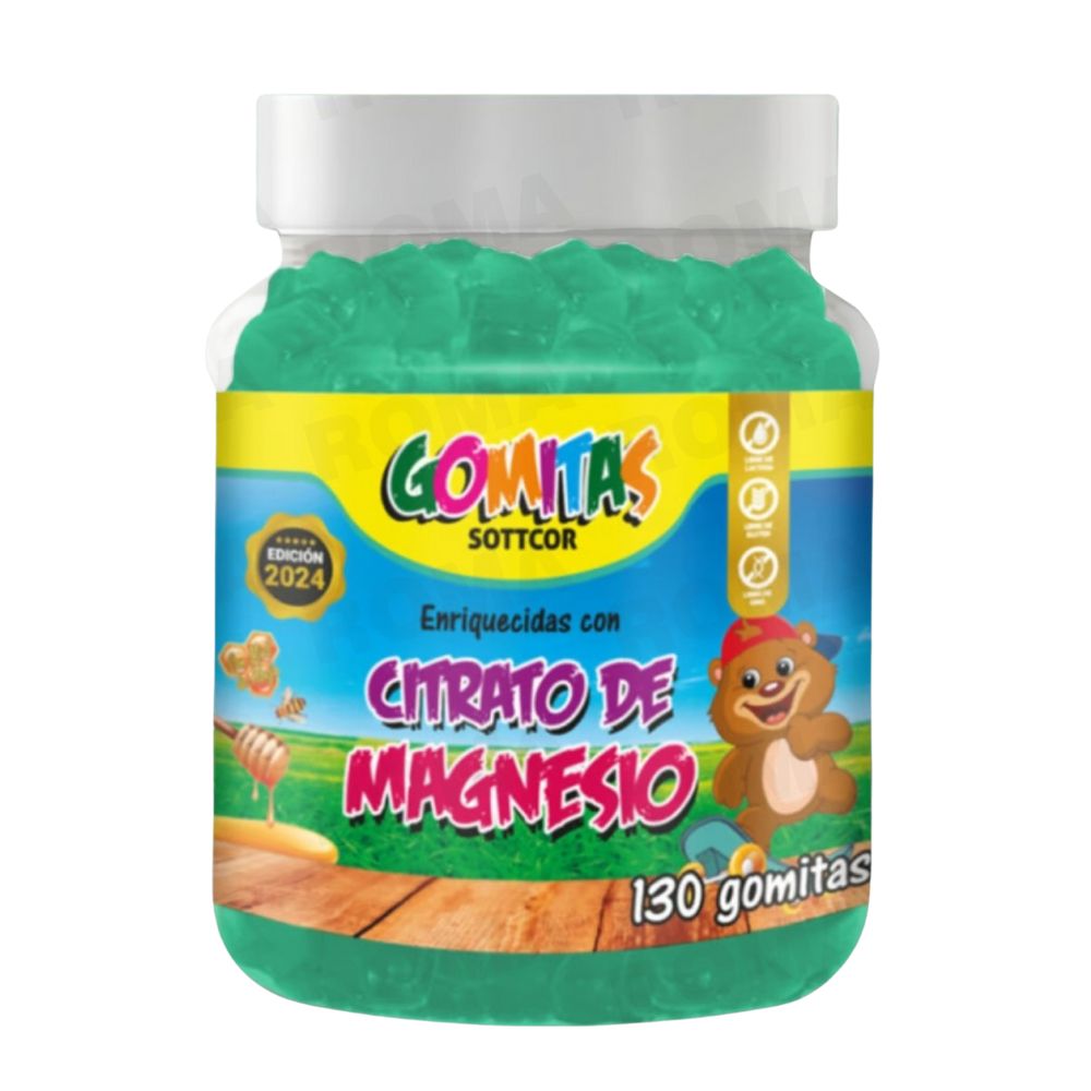 GOMITAS CITRATO DE MAGNESIO NIÑOS 130UND
