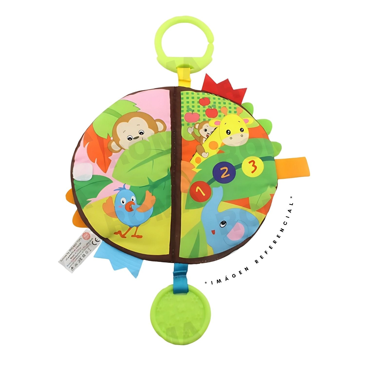 LIBRO DE TEXTURAS  REDONDO - JUEGO DIDÁTICO