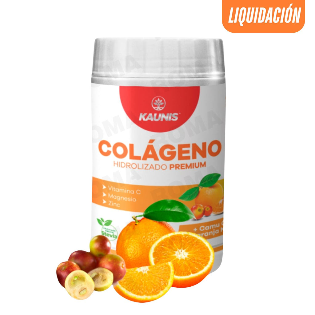 COLÁGENO HIDROLIZADO CAMU CAMU Y NARANJA NATURAL 300G